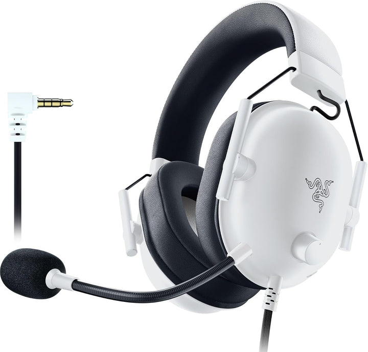 Razer | BlackShark V2 X Gaming Headset  for PS5, Xbox Series X - White | RZ04-03240700-R3U1