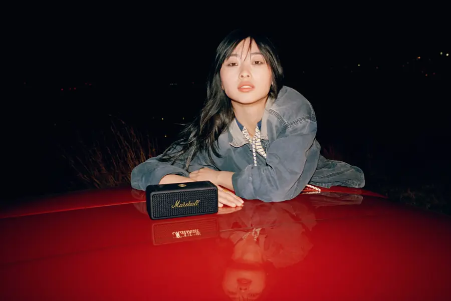 Marshall | Emberton III Bluetooth Wireless Speaker - Black/Brass | 1006234