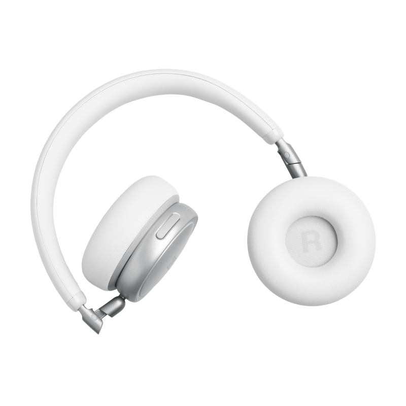 JBL | Live 680NC Wireless On-ear Noise Cancelling Headphones - White | JBLLIVE680NCWHTAM
