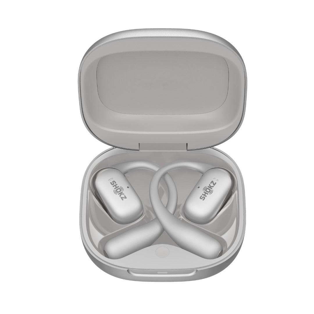 Shokz | OpenFit 2+ Open-Ear True Wireless Earbuds - CA - Grey | T921-ST-GY-CA-326