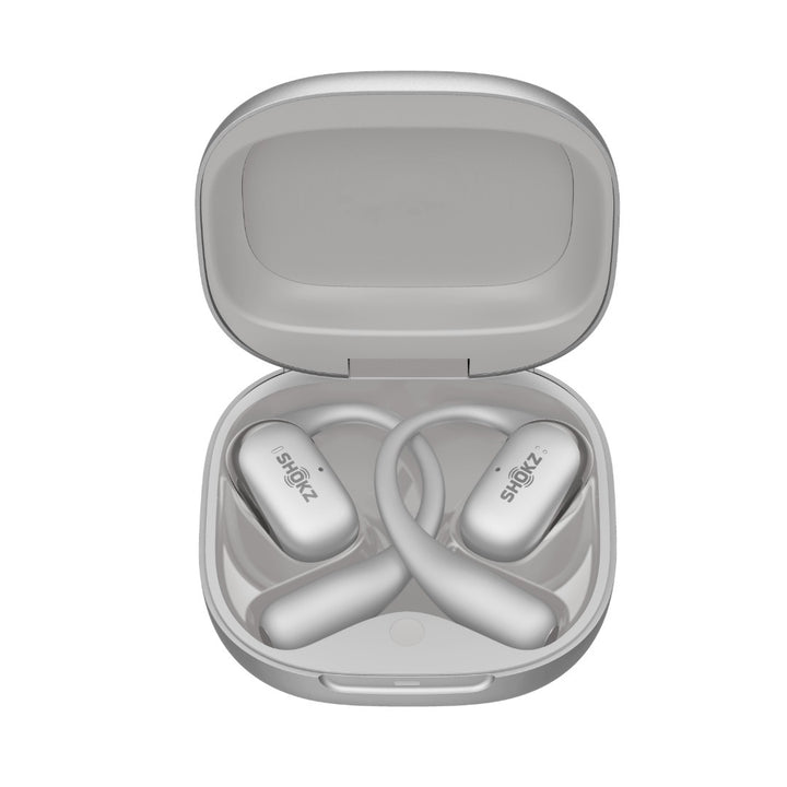 Shokz | OpenFit 2+ Open-Ear True Wireless Earbuds - CA - Grey | T921-ST-GY-CA-326