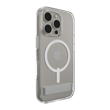 ZAGG | Crystal Palace GrapheneSnap Kickstand Case iPhone 16 Pro - Clear | 15-13417