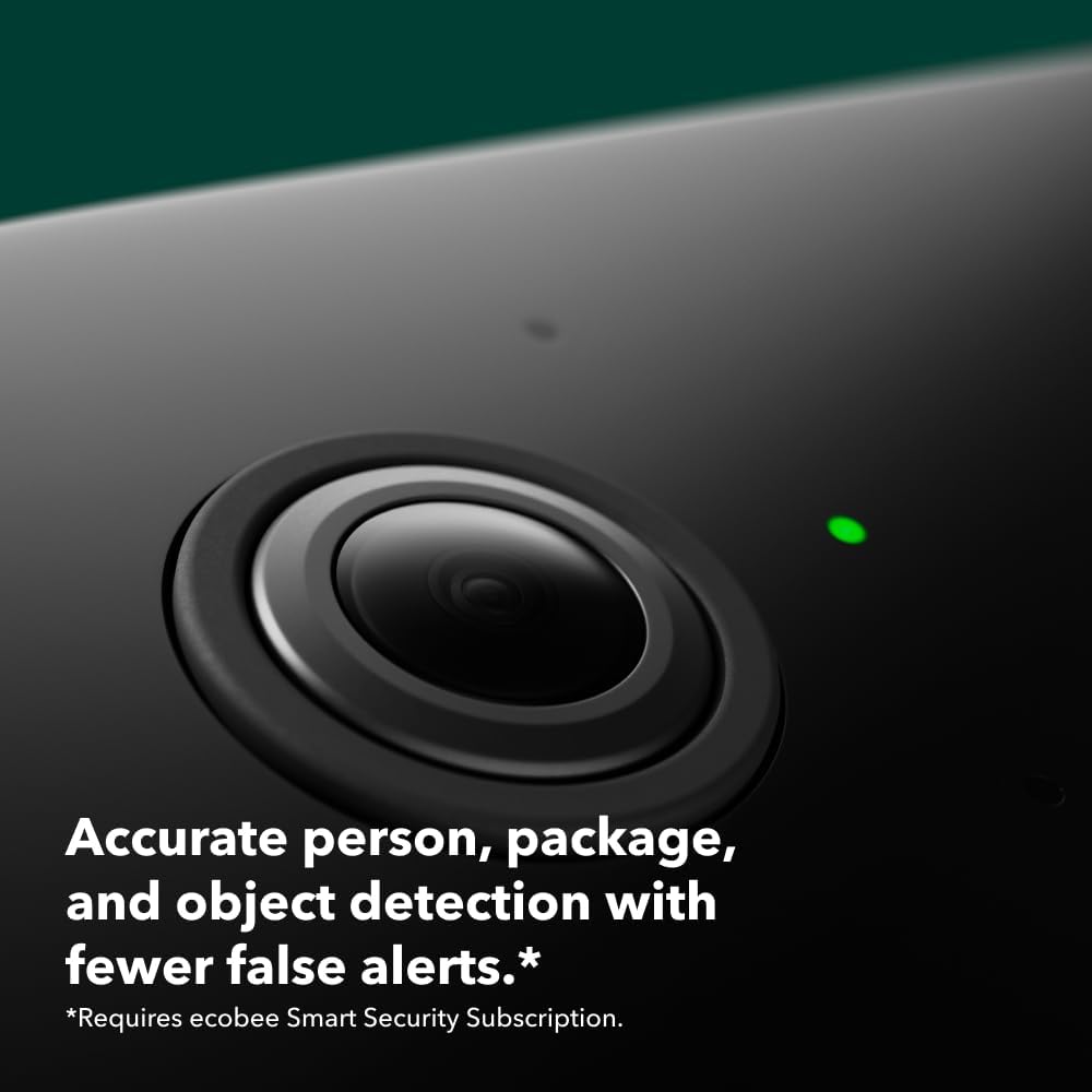 Ecobee | Smart Doorbell Camera Wired Video Doorbell - Black | EB-CAMSDB-01