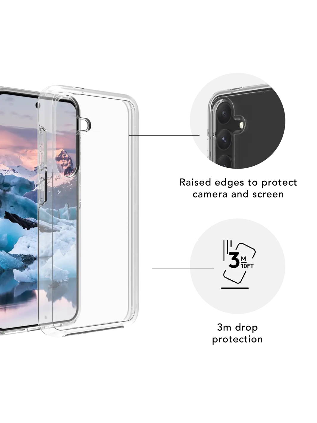 //// Dbramante1928 | Costa Rica Case for Samsung Galaxy S24 - Pacific Blue | DB-CRSSPABLU437