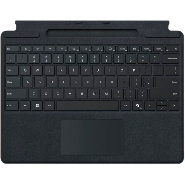 Microsoft | Surface Pro Signature Keyboard with Pen Storage English Commercial - Black | 8XB-00139