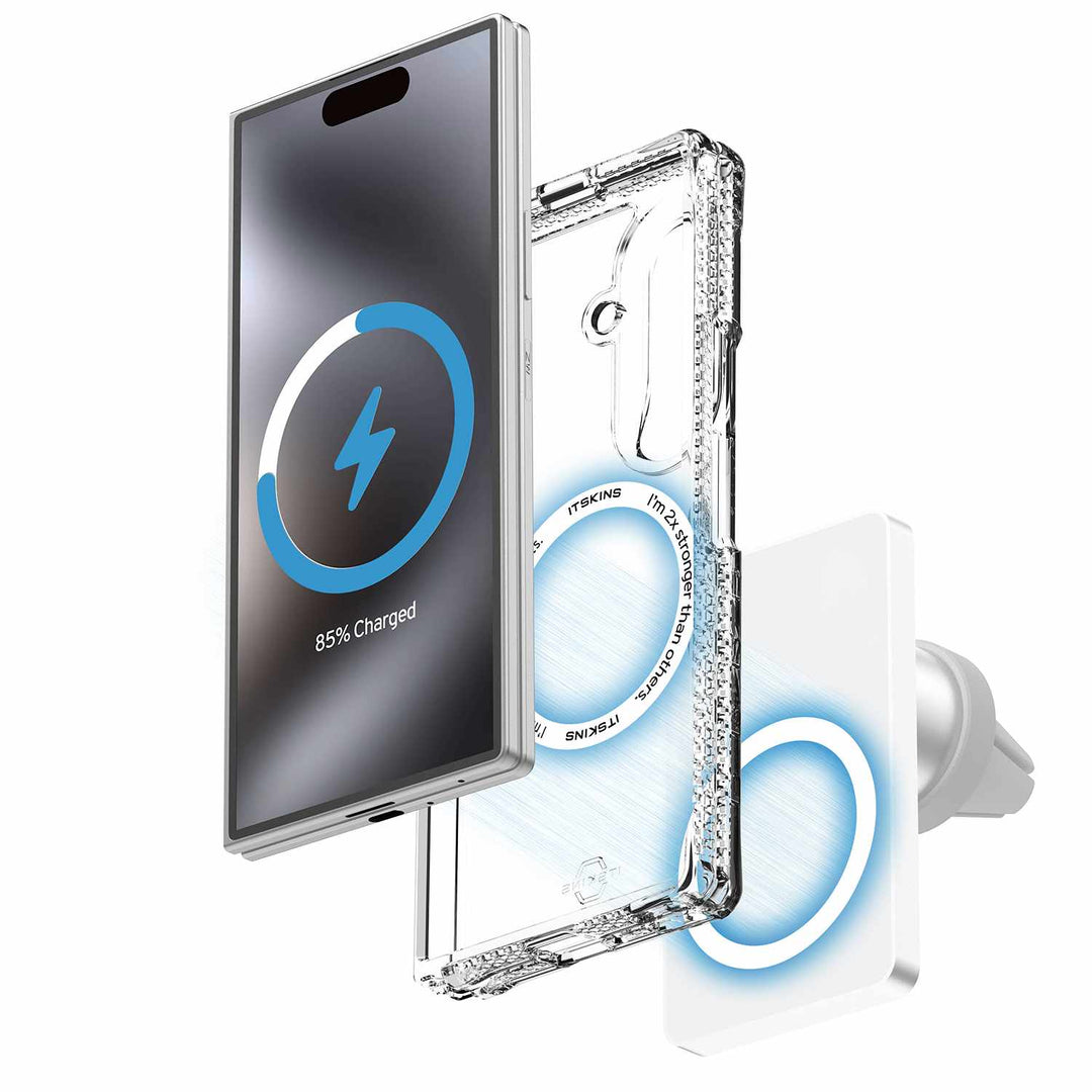 Hybrid_R Hinge w/Magnets Case for Samsung Galaxy Z Fold 8 Ultra - Clear | SGQ8HIMCLTRSP