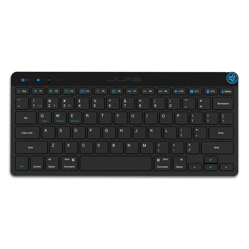 JLAB | GO Wireless Bluetooth Keyboard | IFCKGOKEYBRBLK4