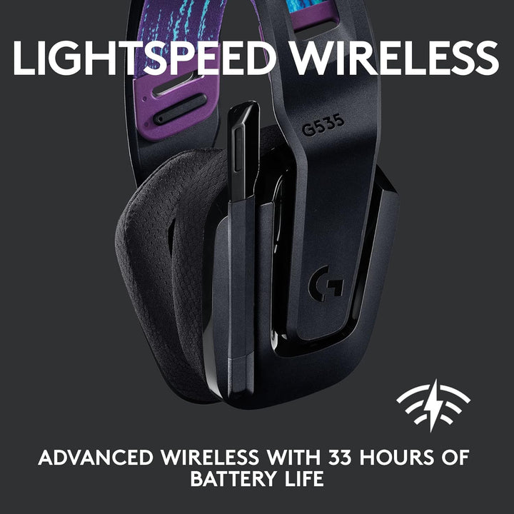 Logitech | Lightspeed Wireless Gaming Headset G G535 PC, PS4, PS5 - Black | 981-000971