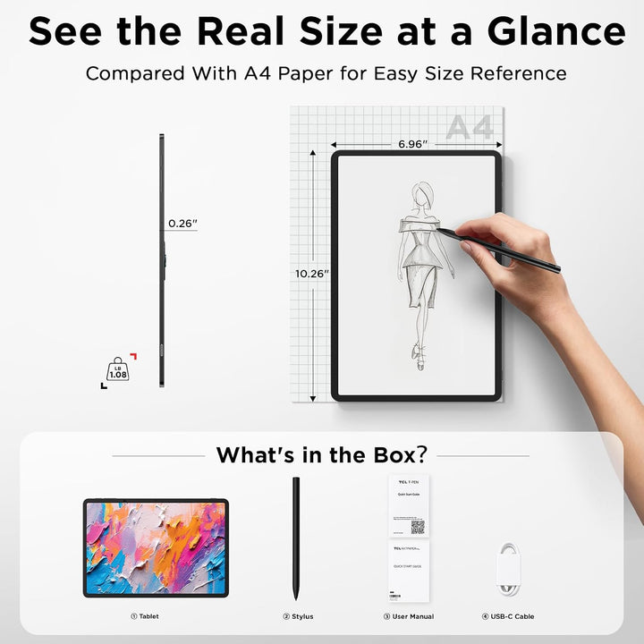 TCL | Nxtpaper 11 Plus 256GB - Black | 9469X2-2AOFUS11