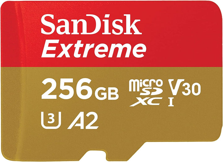 SanDisk | Extreme Plus 256GB 250MB/s microSD UHS-I Memory Card | SDSQXBJ-256G-GU6MA