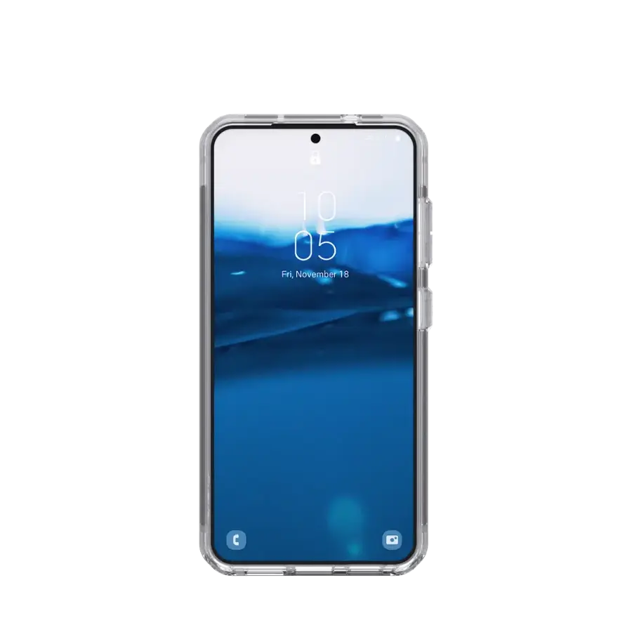 UAG | Plyo Clear Case w/Magnet for Samsung Galaxy S25 - Ice / Silver | 120-9135