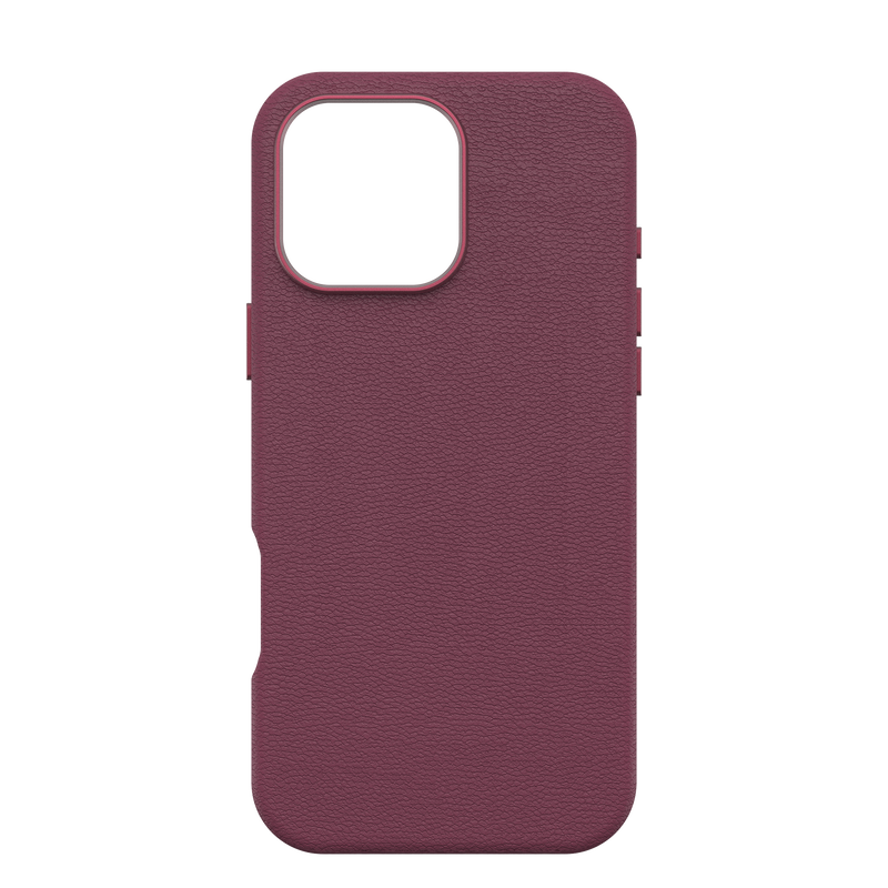 OtterBox | Symmetry Cactus Leather iPhone 16 Pro Max - Foxberry (Pink) | 77-96327