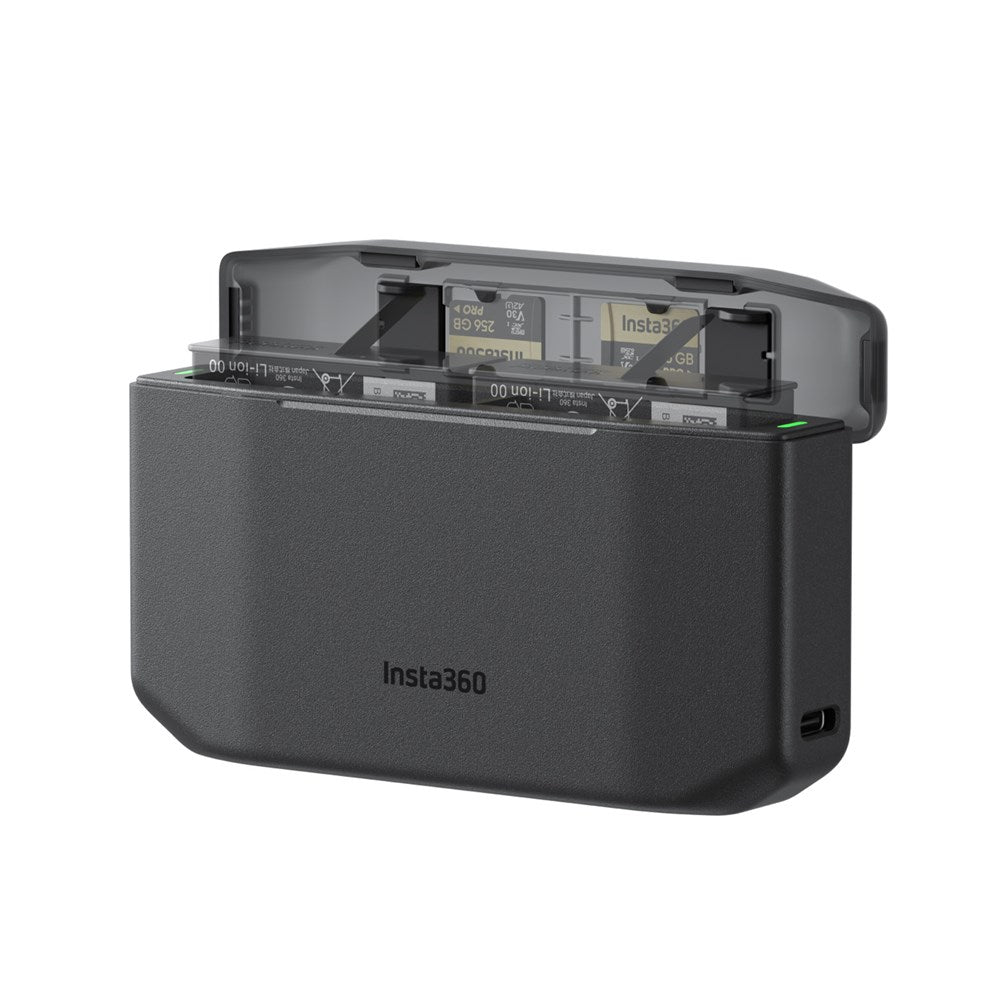 Insta360 |  X6 Fast Charge Case - Black | CINSBBXB-01