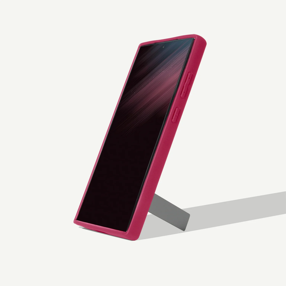 Caseco | Fremont Grip Samsung Galaxy S23 Ultra Case w/ Kickstand - Pink | C20A5-05