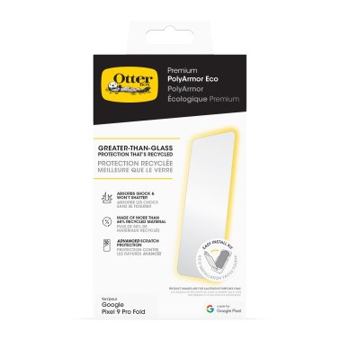 OtterBox | Premium Polyarmour Eco Screen Protector for Google Pixel 9 Pro Fold | 77-95580