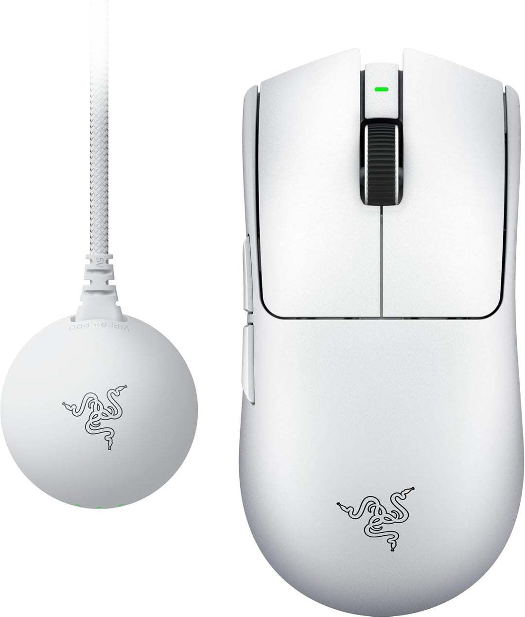 Razer | Viper V4 Pro 50000 DPI Wireless Gaming Mouse - White | RZ01-05630200-R3U1