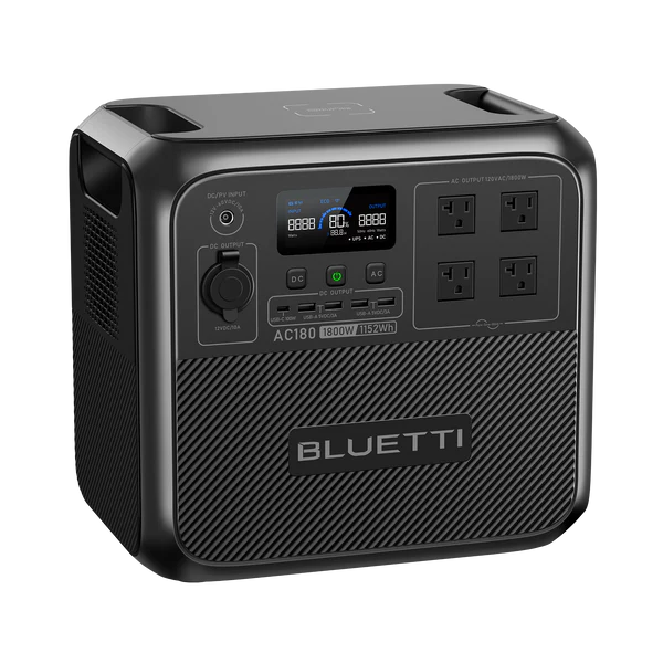 Bluetti | Solar Portable Power Station 1,800W 1,152Wh | AC180