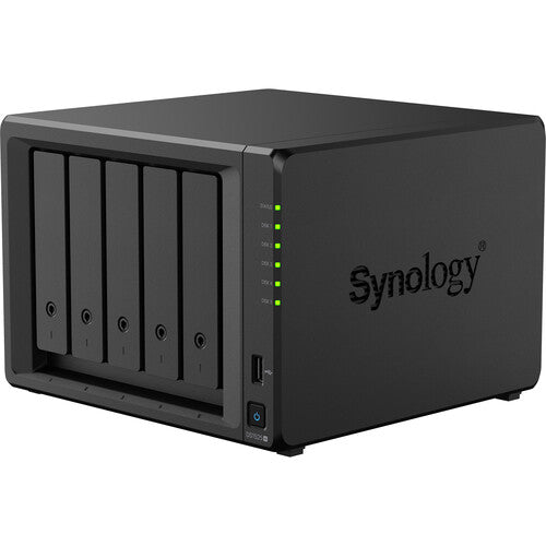 Synology | 5-bay Plus Series DiskStation NAS (Diskless) - Black | DS1525+