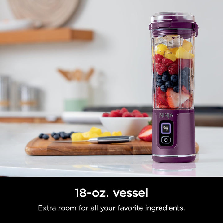 Ninja | Blast Portable for Shakes & Smoothies Cordless 18oz - Purple | BC151NVC