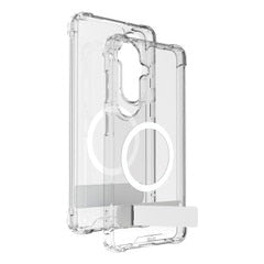 Blu Element | Dropzone Rugged Kickstand Case w/Magnets for Samsung Galaxy S26+ - Clear | BEDZKSS262