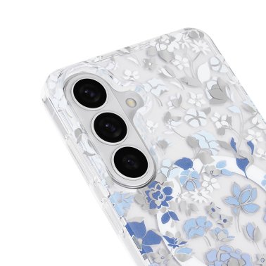 Kate Spade | Protective w/Magnet Case Samsung Galaxy S26 - Flowerbed Blue | KS059878