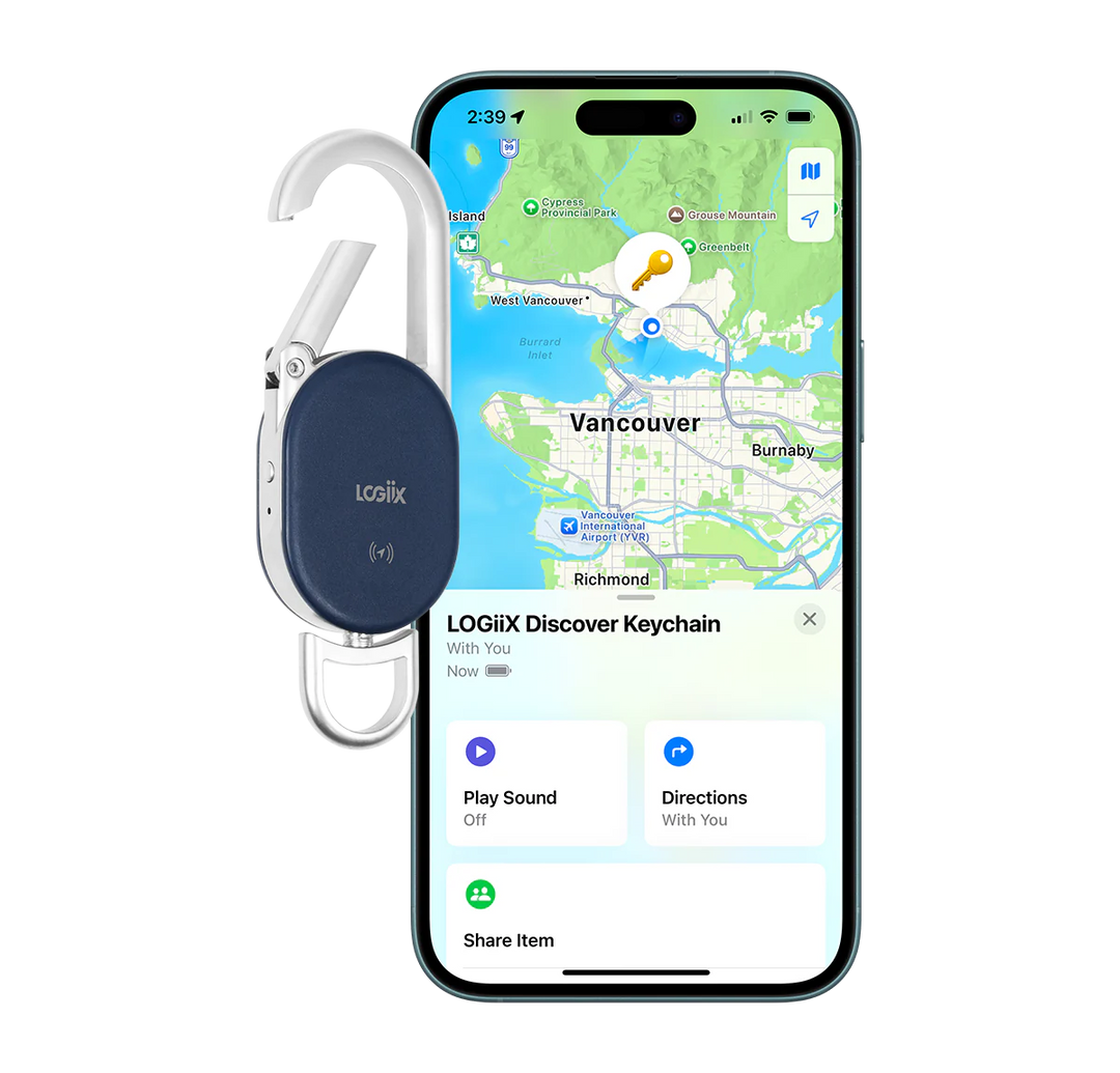 LOGiiX | Discover Keychain - Midnight Blue | LGX-13904