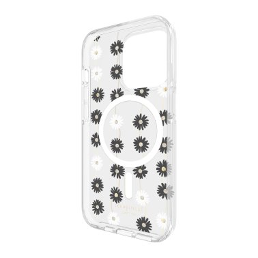 //// Kate Spade NY | Protective Case for MagSafe iPhone 15 Pro Daisy - Chain | KS052498