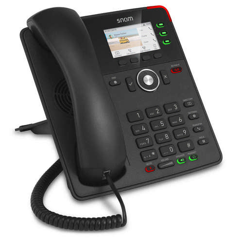 SO | SNOM D717 VOIP Telephone 2 Gigabit 3 Line Key SM-D717