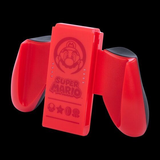 PowerA | Joy-Con Comfort Grip for Nintendo Switch - Super Mario: Red | NSAC0058-02