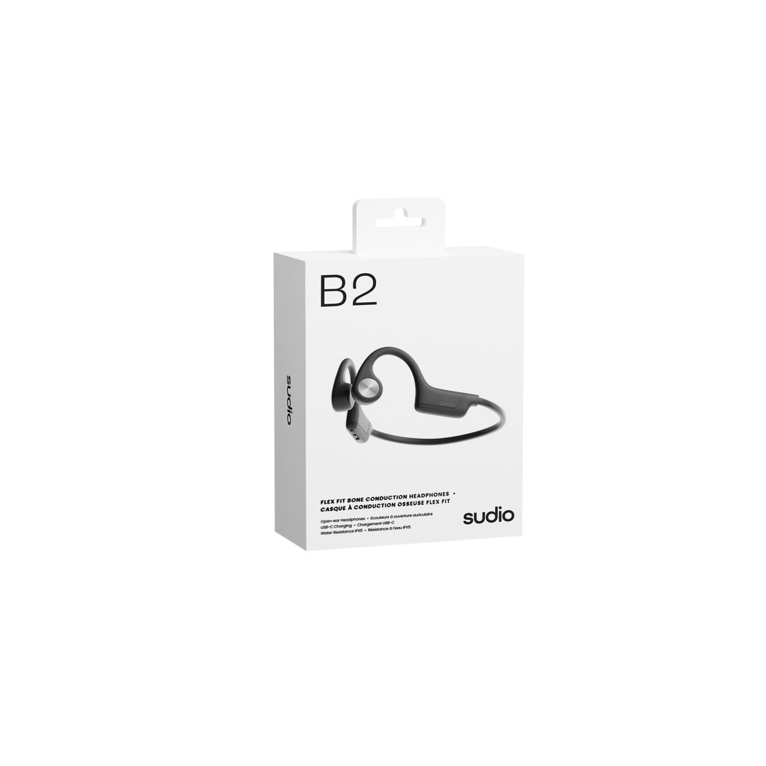 Sudio | B2 Bone Conduction Headphones - Black | 105-1864