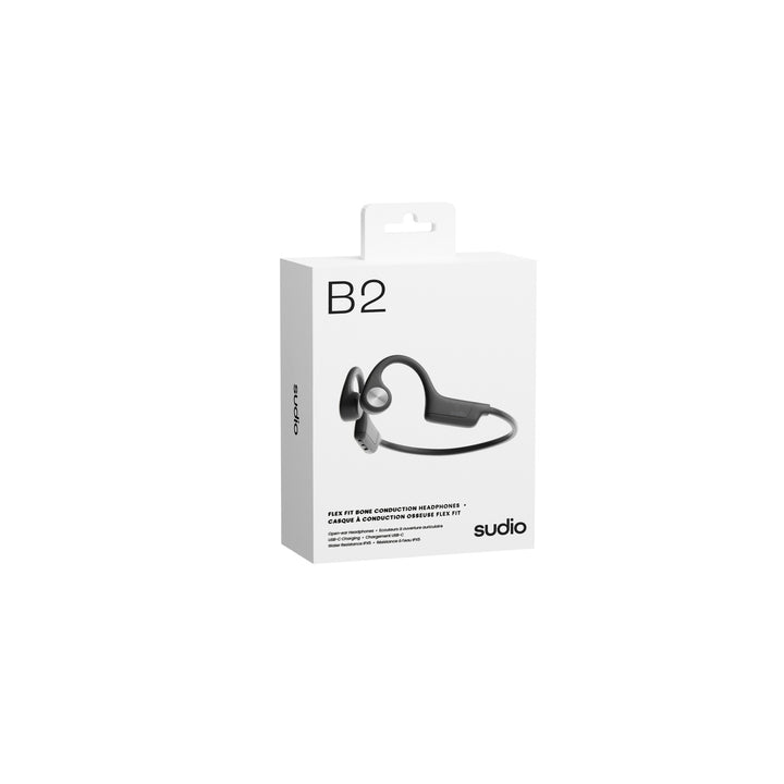 Sudio | B2 Bone Conduction Headphones - Black | 105-1864