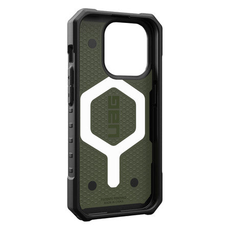 UAG | Pathfinder Magsafe Rugged Case iPhone 15 Pro - Olive Drab | 120-7343
