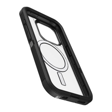 Otterbox | Defender XT w/ MagSafe Clear Series Case iPhone 15 Pro - Clear/Black (Dark Side)