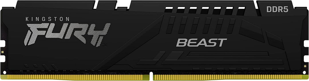 Kingston | Memory 8GB 4800MHz DDR5 CL38 UDIMM - Black |  KF548C38BB-8