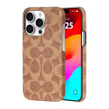 Coach | Slim Wrap Signature C Case iPhone 15 Pro Max - Tan | 15-12467
