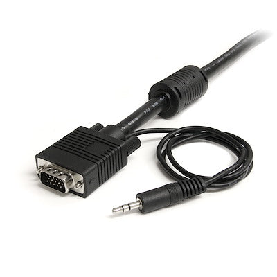 Startech | VGA (M) - VGA (M) Cable W/ Audio - 25FT | MXTHQMM25A