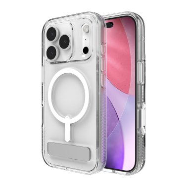 ZAGG | Graphene Crystal Palace Snap Kickstand iPhone 17 Pro Case - Clear | 702318862