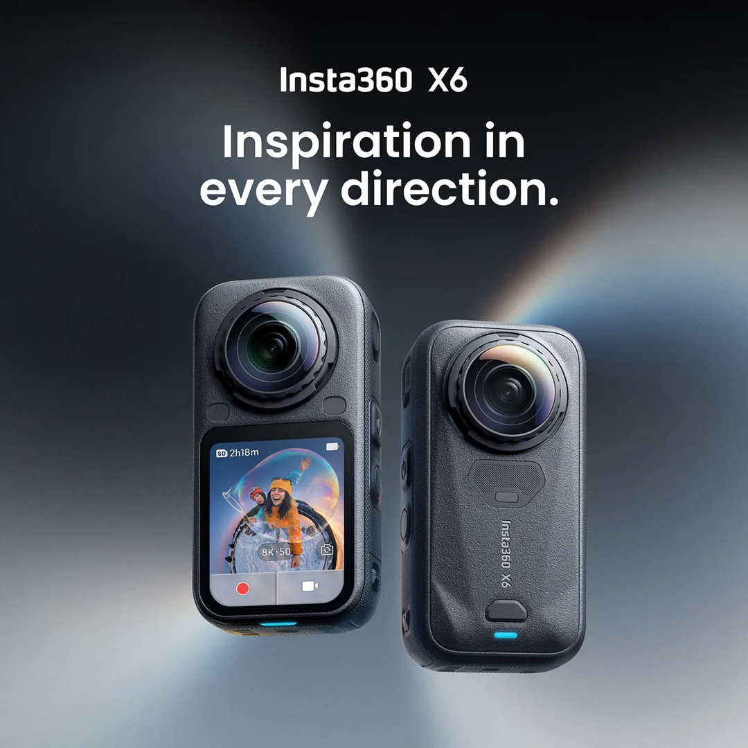 Insta360 | X6 Standard Bundle - Midnight Black | CINSABXA_X601