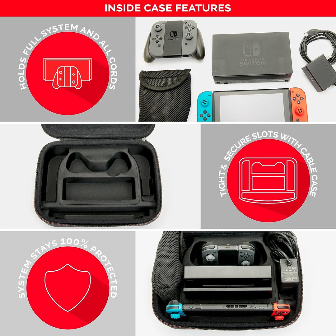Nintendo | Switch Game Traveler Deluxe System Case | ALS01