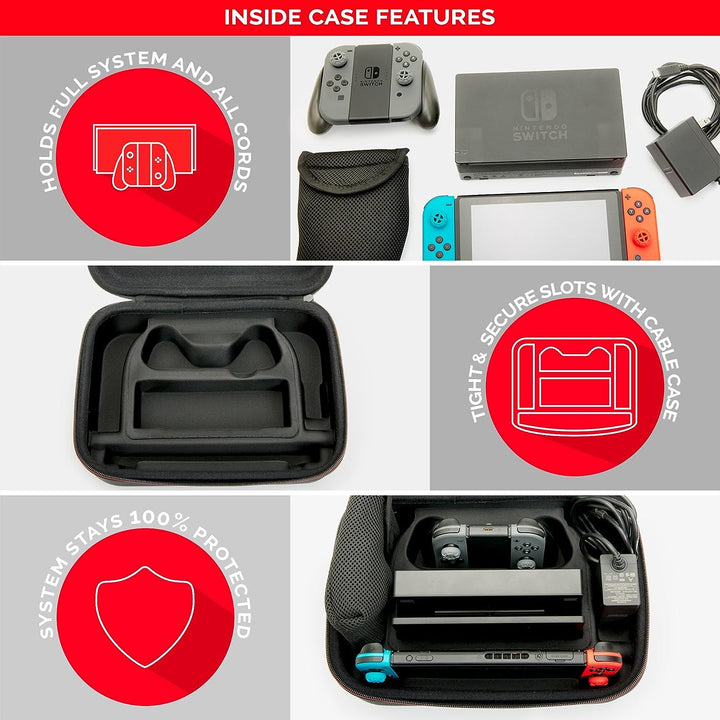 Nintendo | Switch Game Traveler Deluxe System Case | ALS01