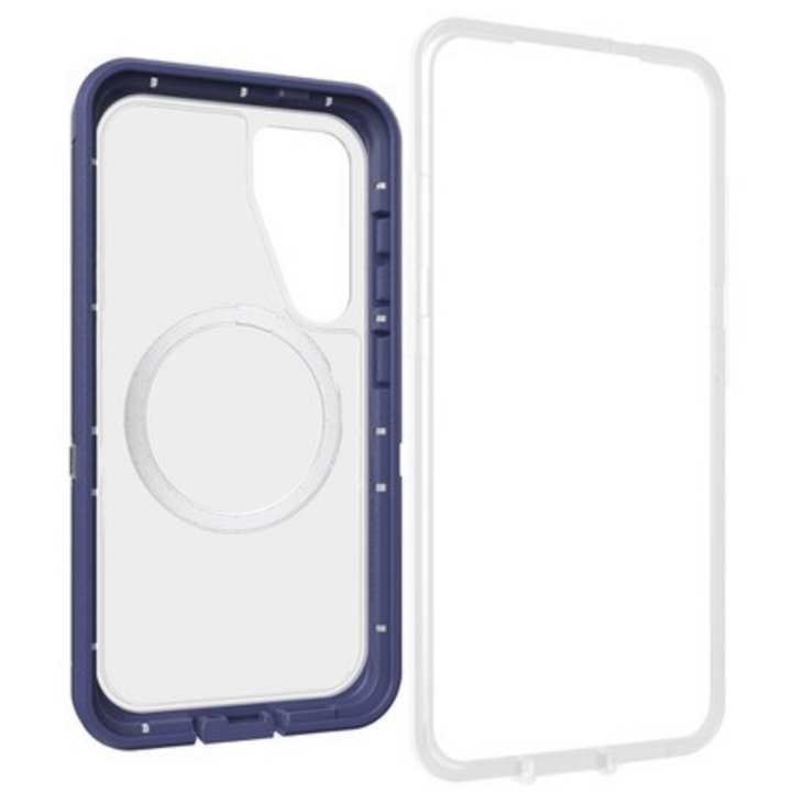 Otterbox | Defender XT Clear Pro Magnets Series Case Samsung Galaxy S25 -  Clear / Purple Lavender Haze | 77-97638