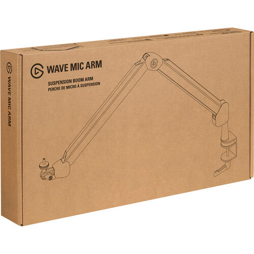 Elgato | Wave Mic Arm - Swivel Suspension Boom w/Desk Clamp | 10AAM9901