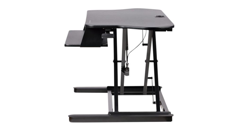 Startech | Corner sit-stand desk converter - Black | ARMSTSCORNR