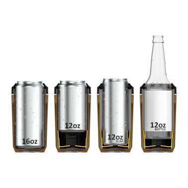 Otterbox | Elevation Can Cooler - Black (Silver Panther) | 15-11851