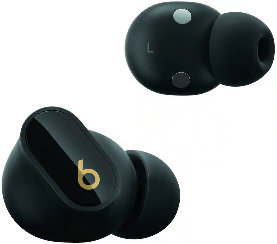 Beats by Dr. Dre | Studio Buds+ True Wireless Noise Cancelling Earbuds - Black/Gold | MQLH3LL/A