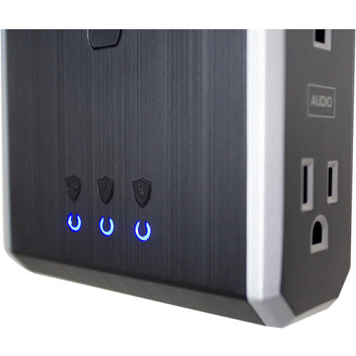 Austere | VII Series Wall Charger 4-Outlet 45W / 20W USB-C PD | 7S-PS4-US1