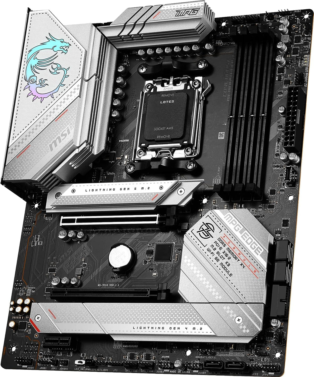MSI | Motherboard MPG B650 Edge Wi-Fi AMD AM5 ATX  | B650EDGEWIFI