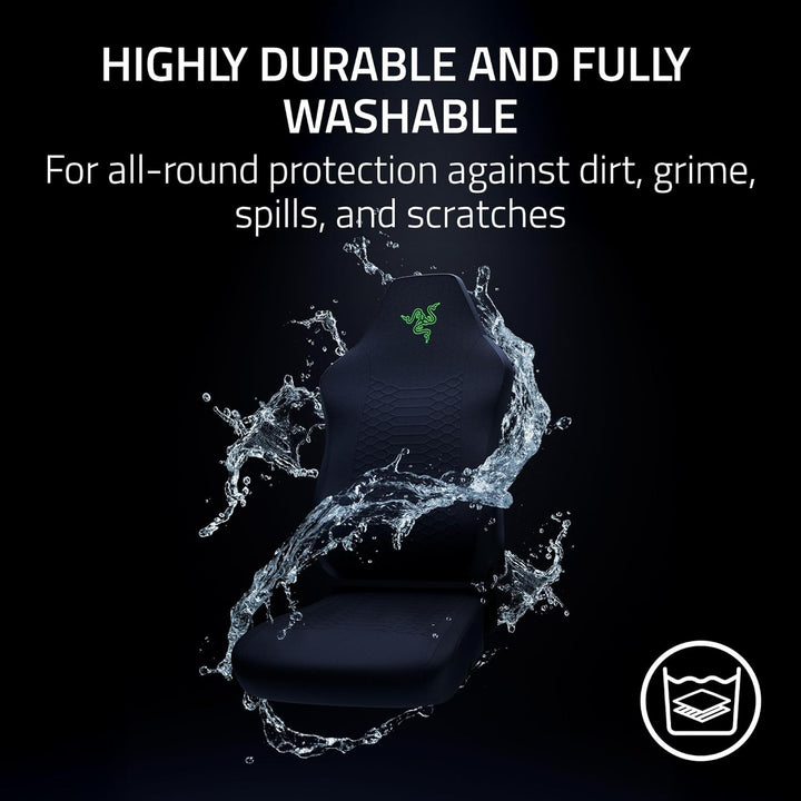 Razer | Gaming Chair Sleeves - Black / Green | RC81-04430100-R3U1