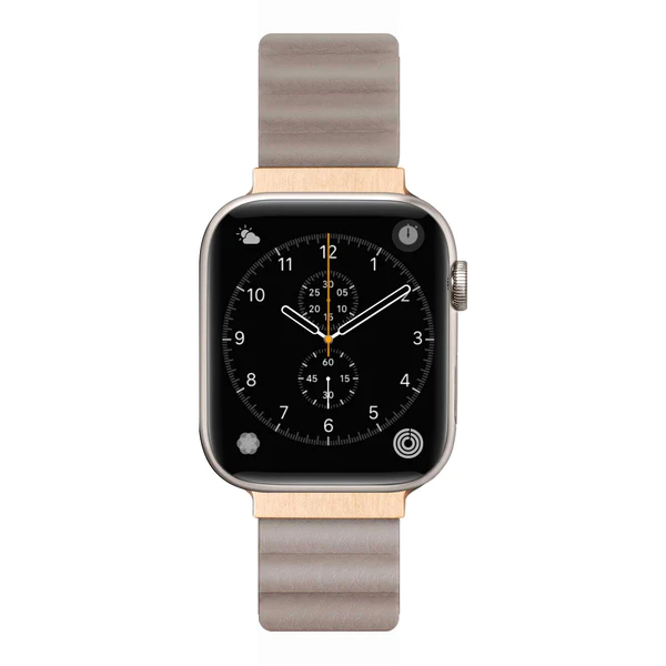 Laut | Novi Luxe for Apple Watch 38/40/41mm Series 1-9/SE - Beige | L_AWS_NL_BE