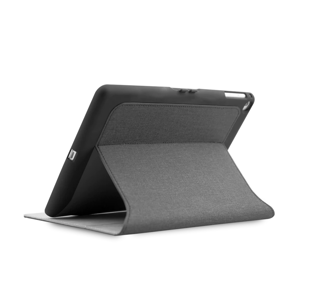 LOGiiX  | Secure Folio Case for iPad 10.2 in (2021-2019) - Suit Grey | LGX-13076